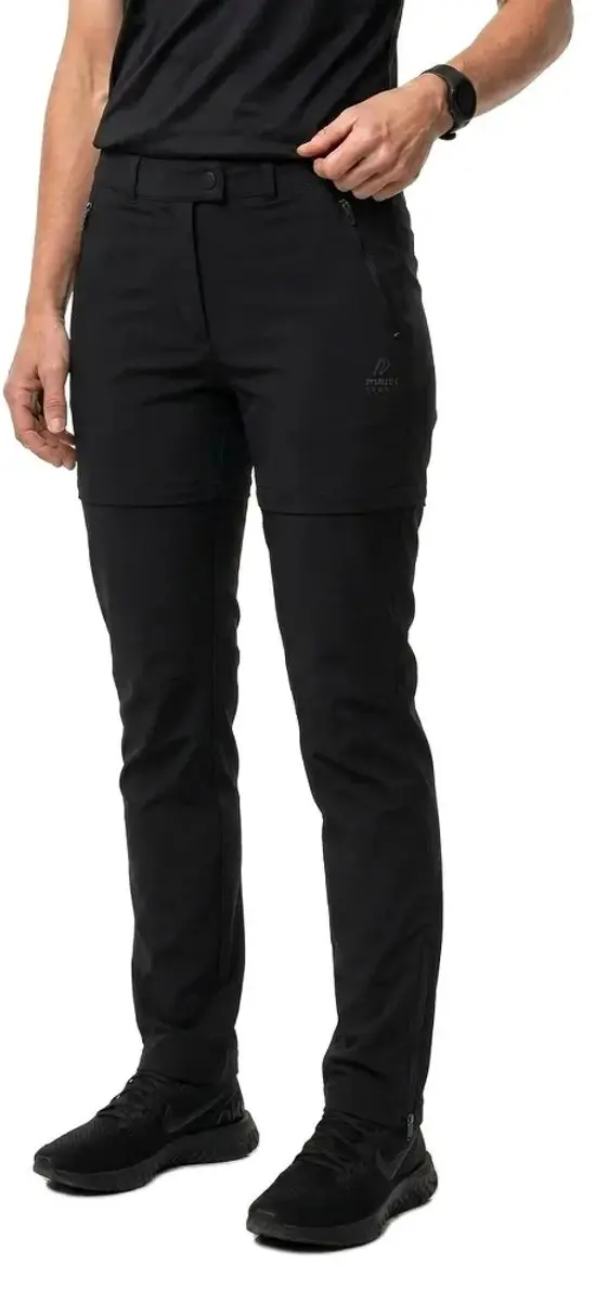 Odlo Zip-off Ascent Light Broek Zwart 42 / Regular Vrouw