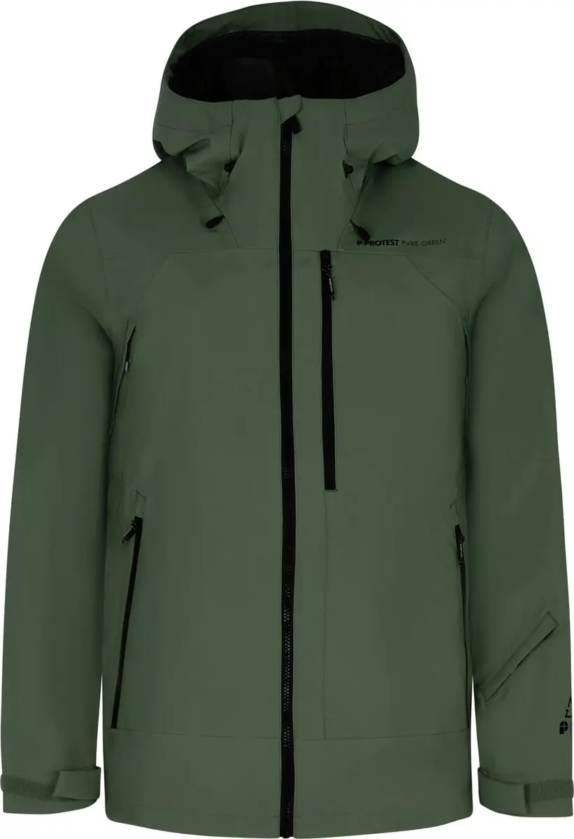 Protest Prtabalone – Skijas Heren – Winterjas - Waterafstotende afwerking – Softshell