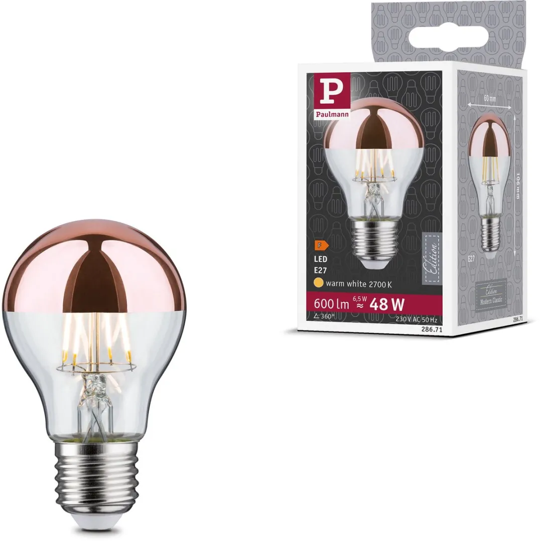Paulmann Modern Classic LED Kopspiegel E27 600lm 6,5W 2700K