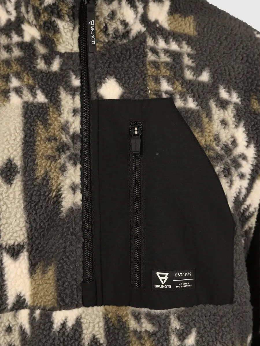 Brunotti Kelstyn-Print Heren Fleece