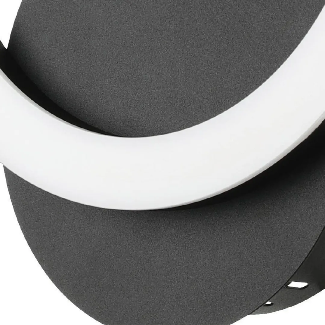 EGLO connect.z Parrapos-Z Smart Wandlamp - 24cm - Zwart