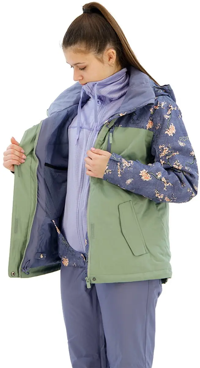 Roxy Jetty Block Dames Snowboardjas - XS - afbeelding 5 van 6