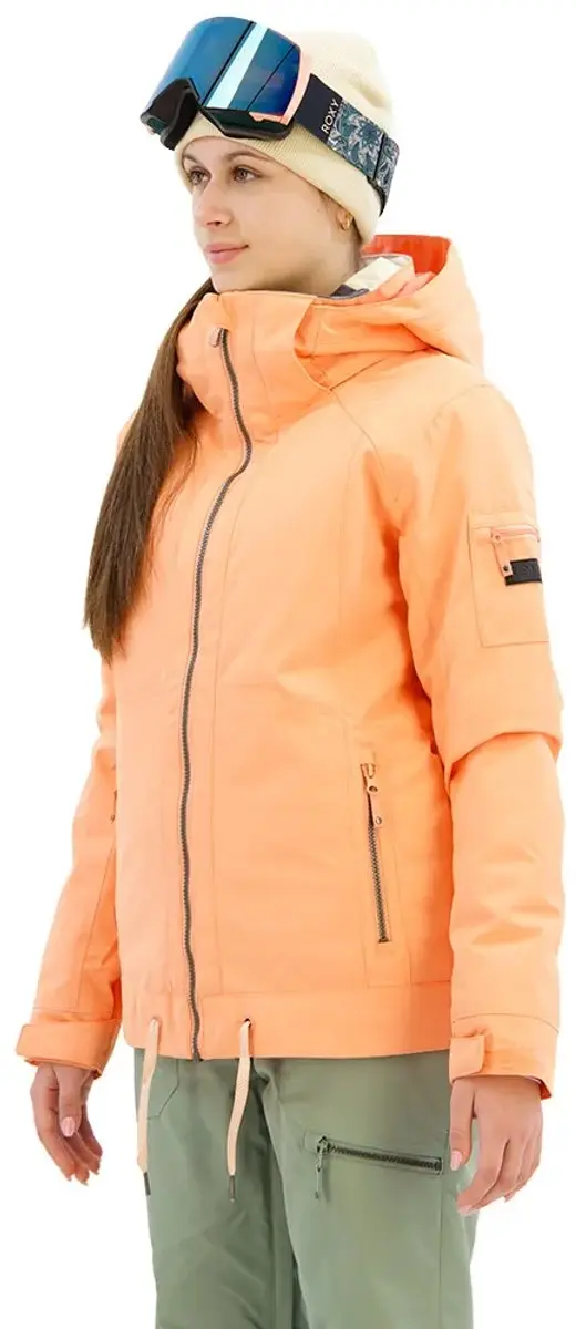 Roxy Meade Dames Snowboardjas - Peach Pink - S - afbeelding 4 van 4