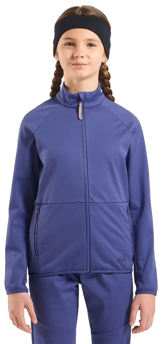 Odlo Essential Warm Jas Blauw 6 Years Meisje