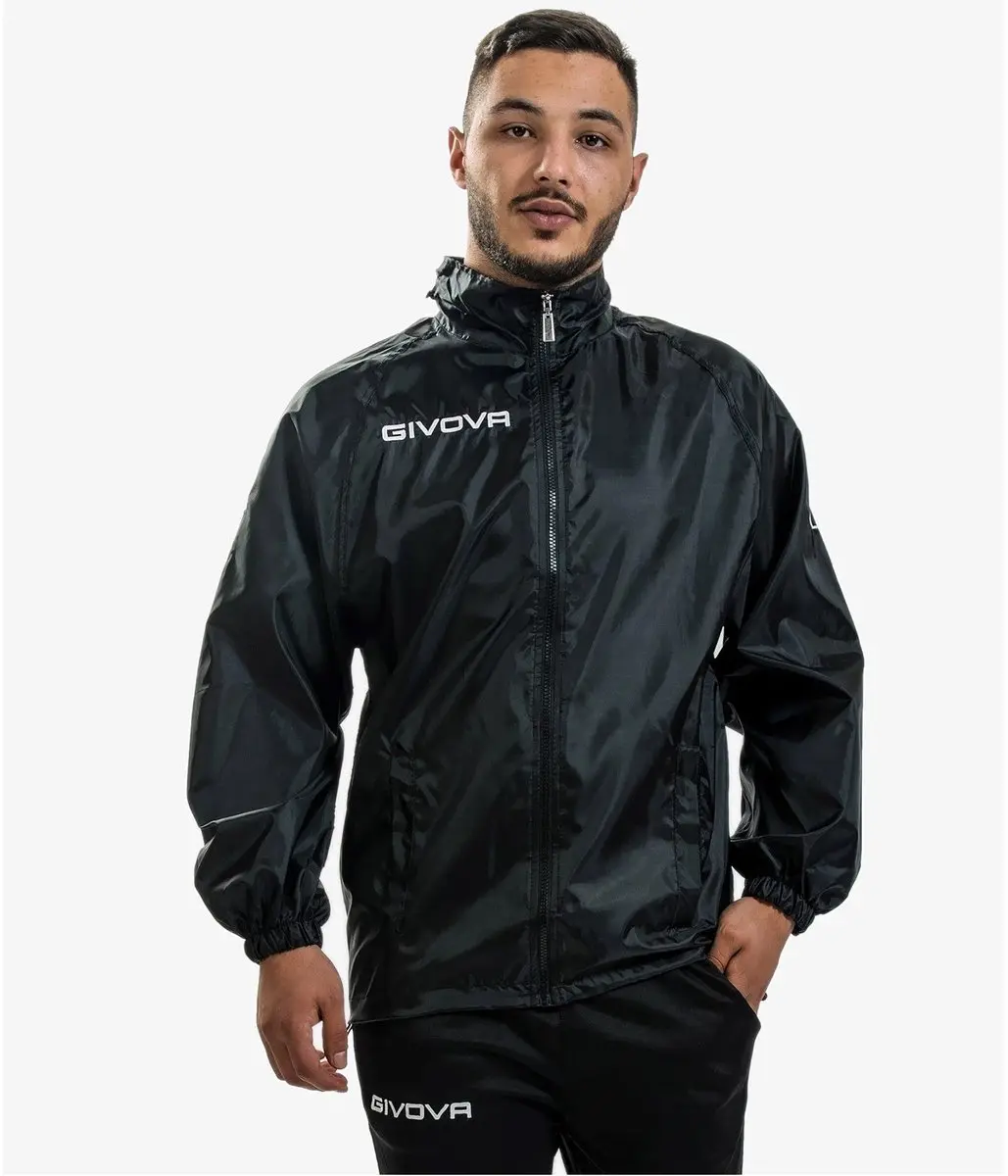 Givova Rain Basico Regenjas - Zwart - L - afbeelding 4 van 6