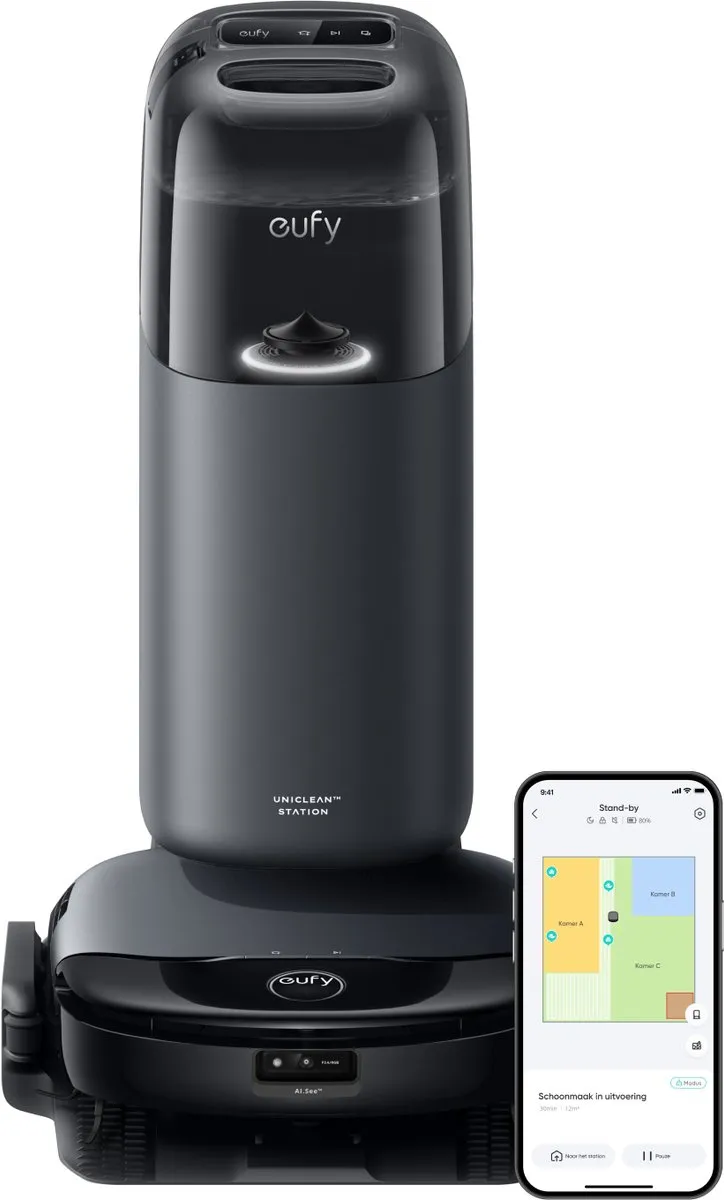 Eufy Clean S1 HydroJet Robotstofzuiger T2071G11