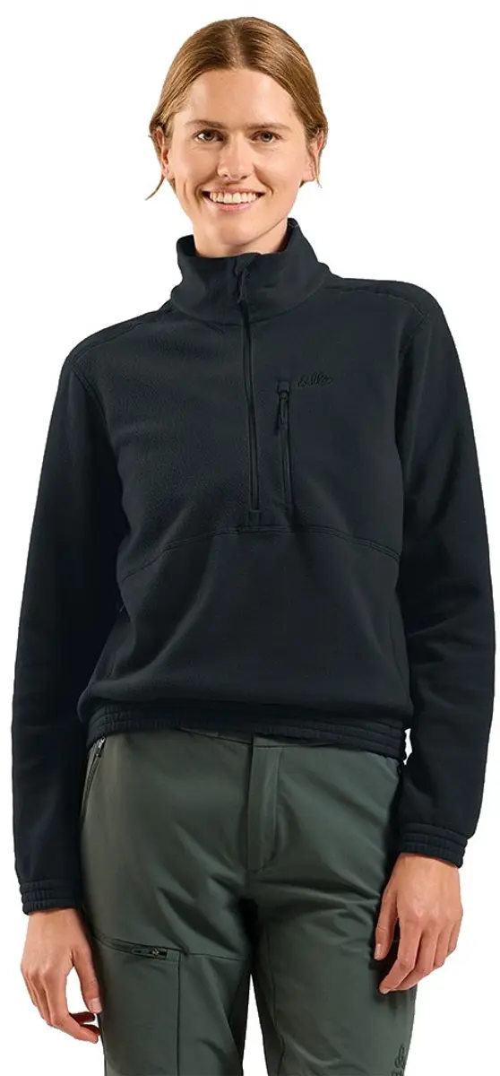 Odlo Classic Fleece met Halve Rits Dames
