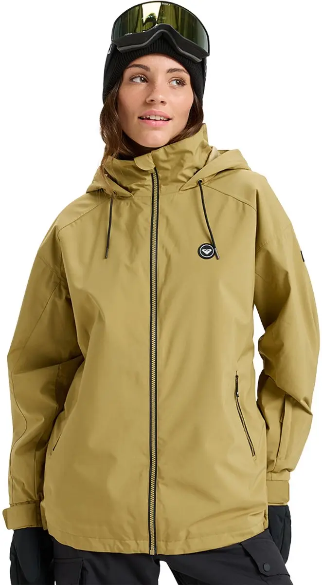 Roxy Landscape Jas Groen L Vrouw