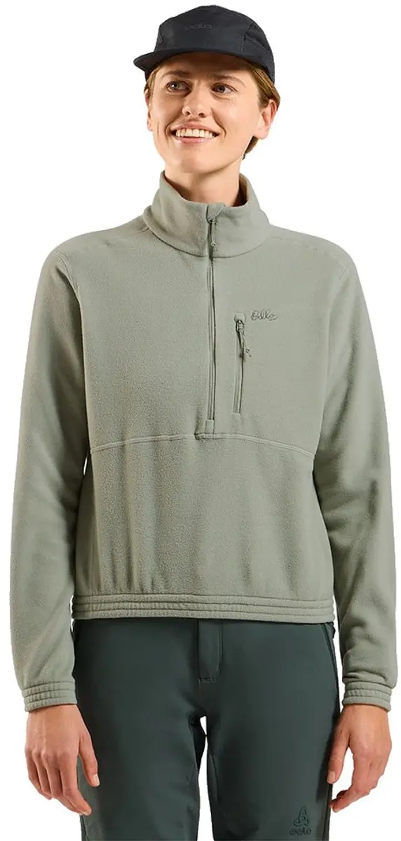 Odlo Classic Fleece Halve Rits Dames