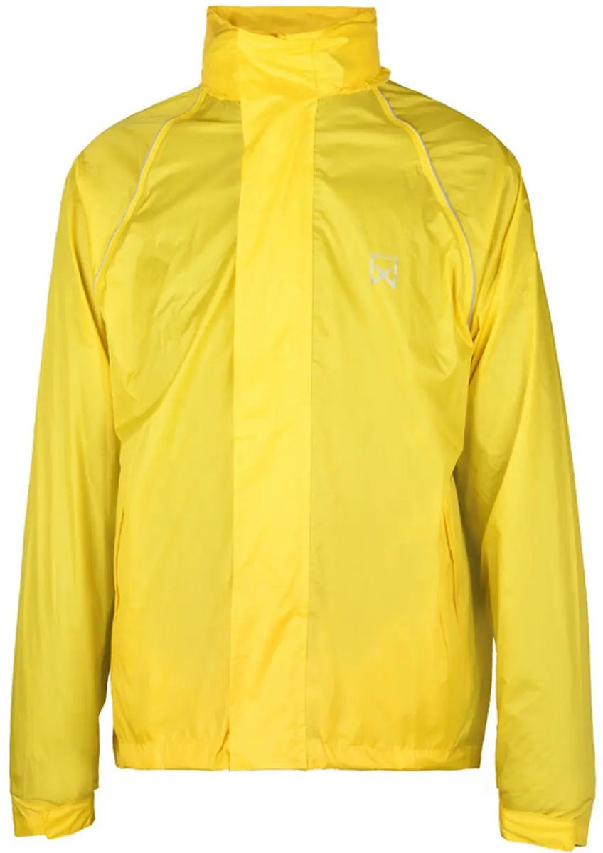 Willex Ademend Waterdicht Regenjack - Geel - afbeelding 5 van 6