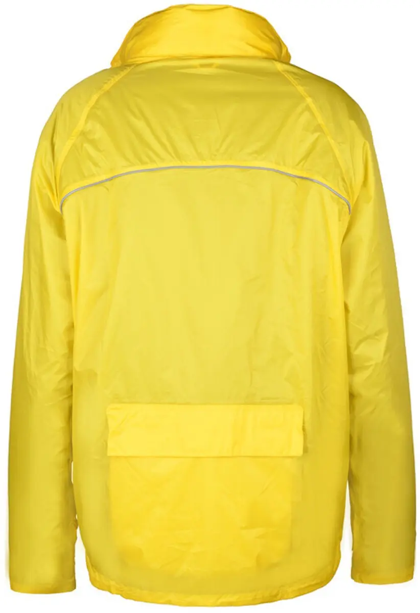 Willex Ademend Waterdicht Regenjack - Geel - afbeelding 4 van 6