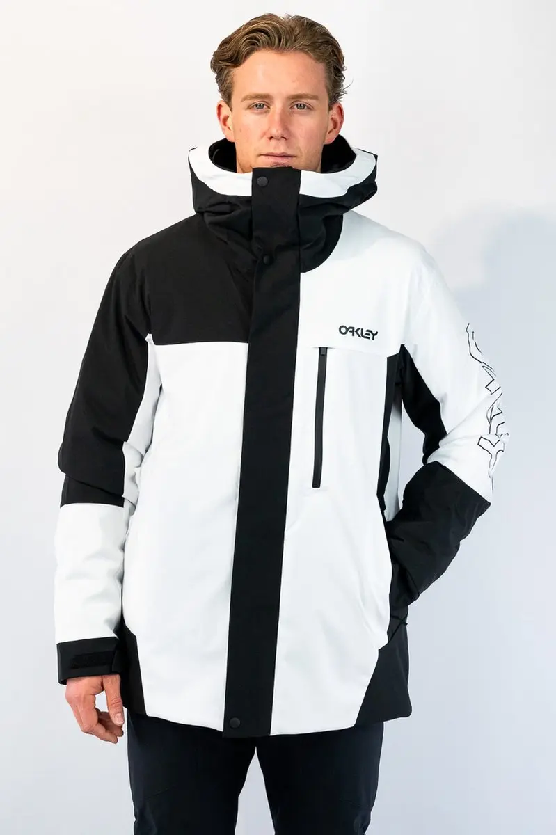OAKLEY TNP TBT Insulated Ski- en snowboardjas heren Wit dessin XS