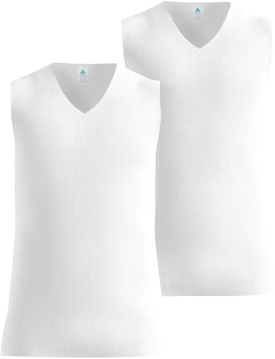 Odlo Active Light Mouwloos T-shirt 2 Eenheden Wit M Man