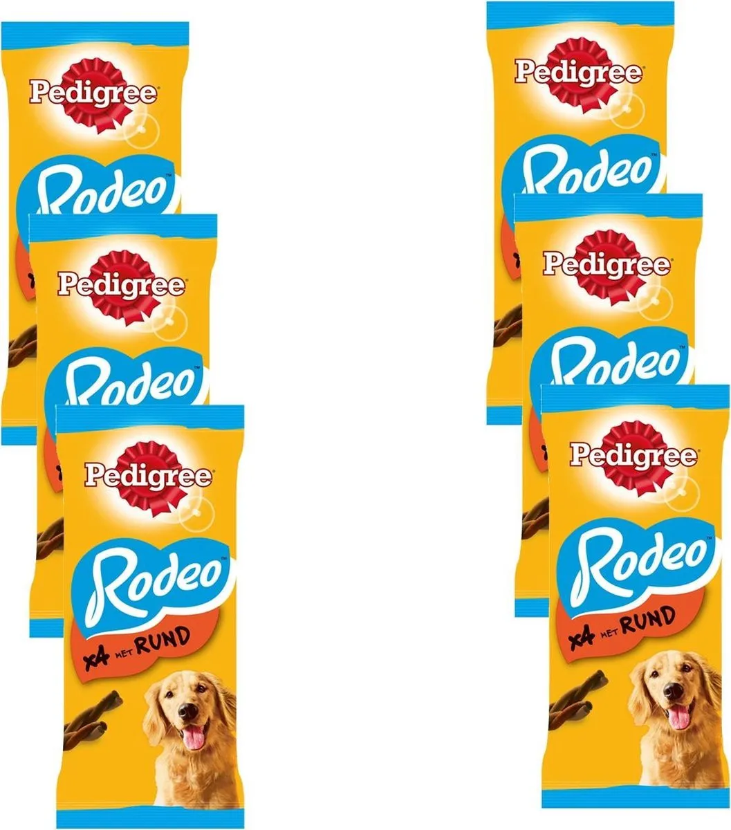 Pedigree Rodeo Kauwsticks Rund - 24 Stuks