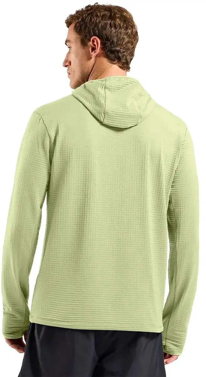 Odlo Essential Thermal Fleece Met Rits - Groen - S - afbeelding 3 van 6