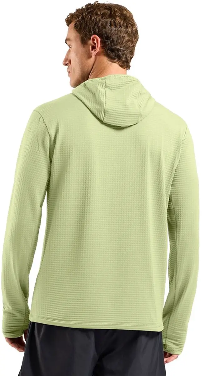 Odlo Essential Thermal Fleece Met Rits - Groen - S - afbeelding 2 van 6