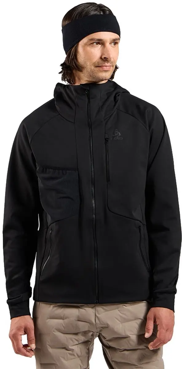 Odlo Zeroweight Windproof X Warm Jas Zwart S Man