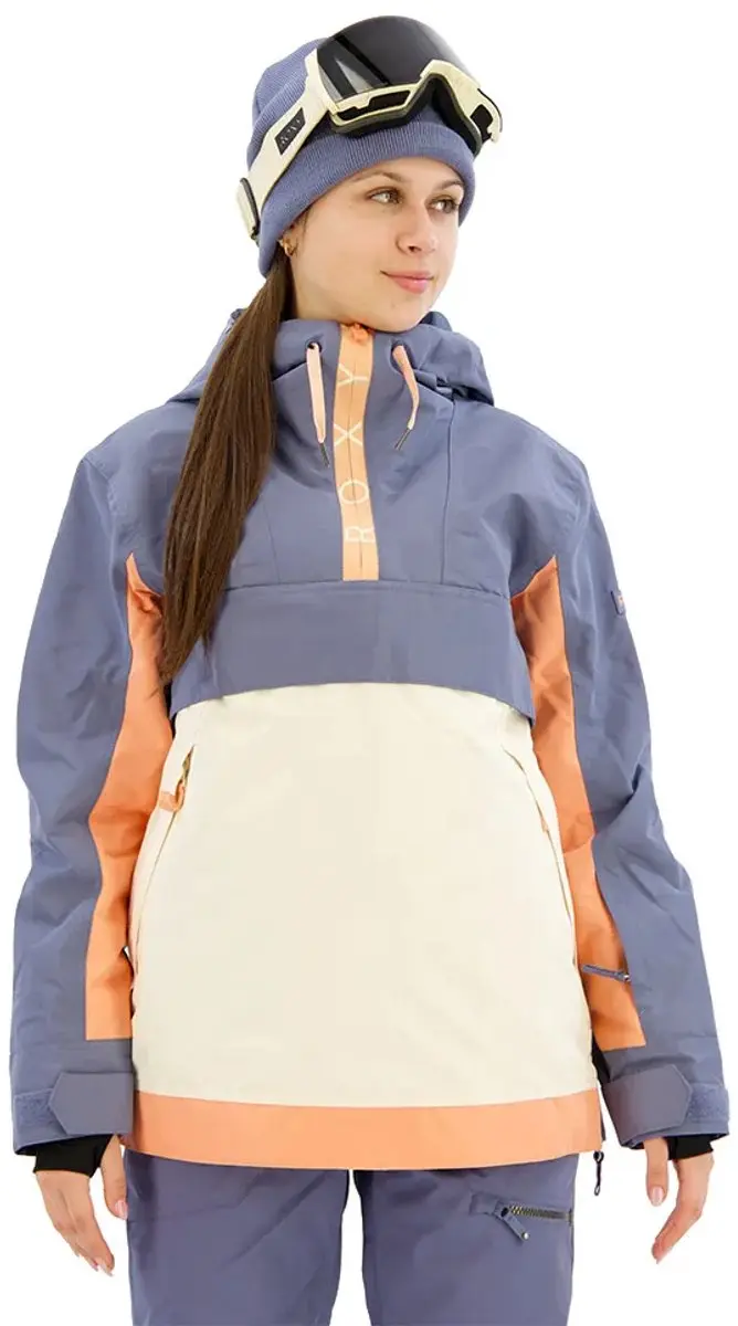 Roxy Shelter Jas Blauw L Vrouw