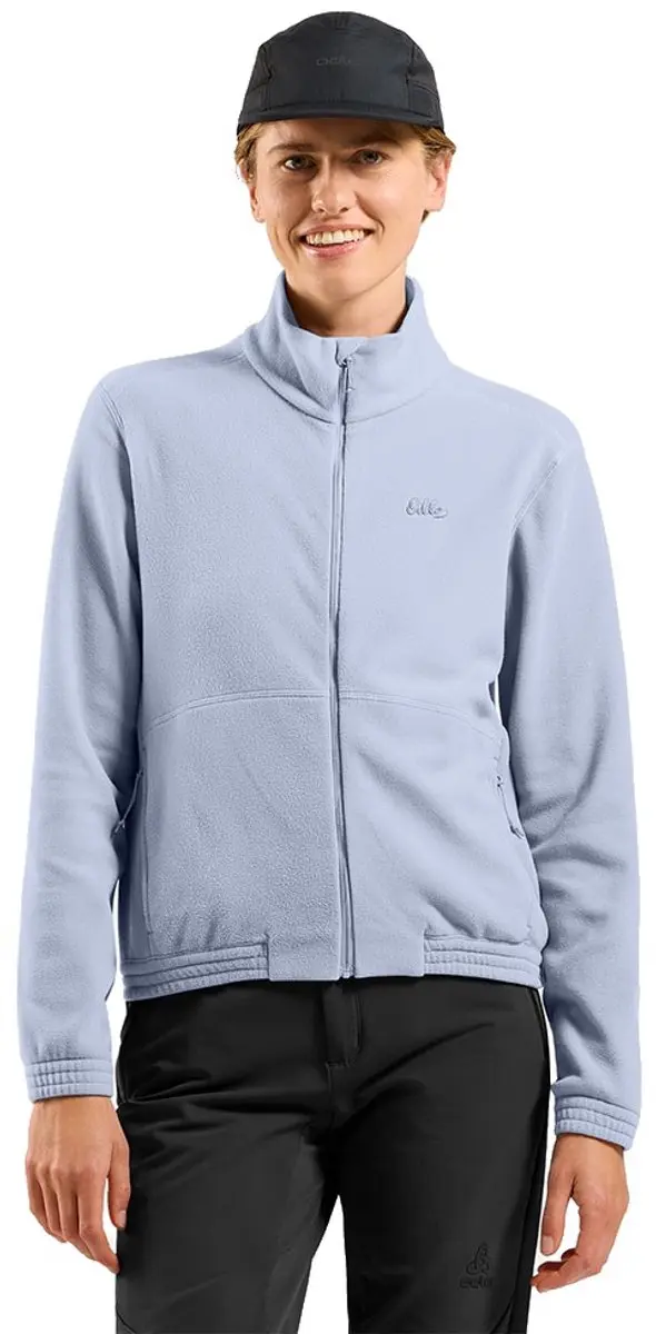 Odlo Classic Fleece Met Volledige Rits Blauw L Vrouw