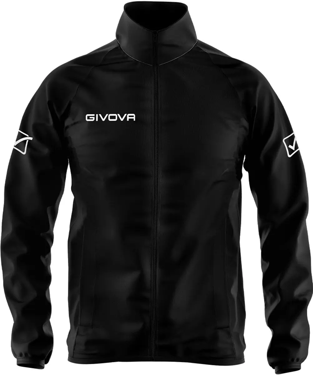 Givova Rain Basico Kinderregenjas - Zwart - XXS - afbeelding 3 van 3
