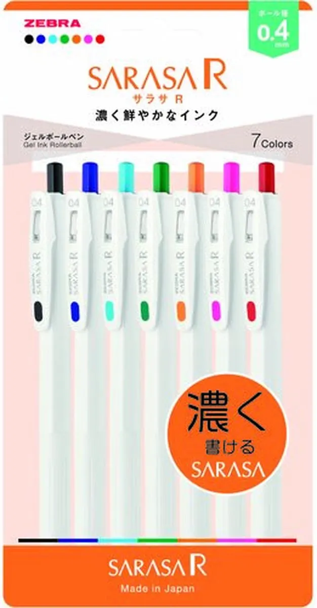 Zebra Sarasa Gelpen 0.4mm