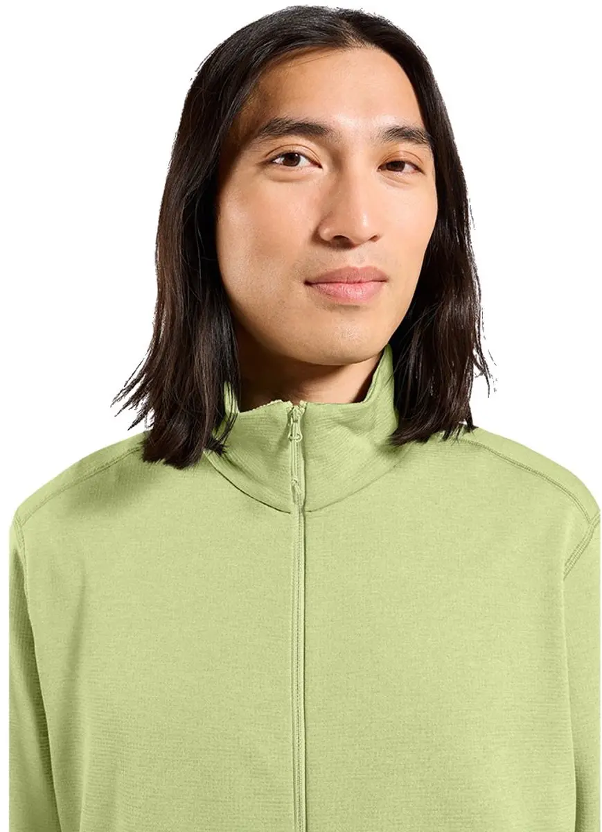 Odlo Grid Fleece Met Volledige Rits - Groen - S - afbeelding 4 van 6