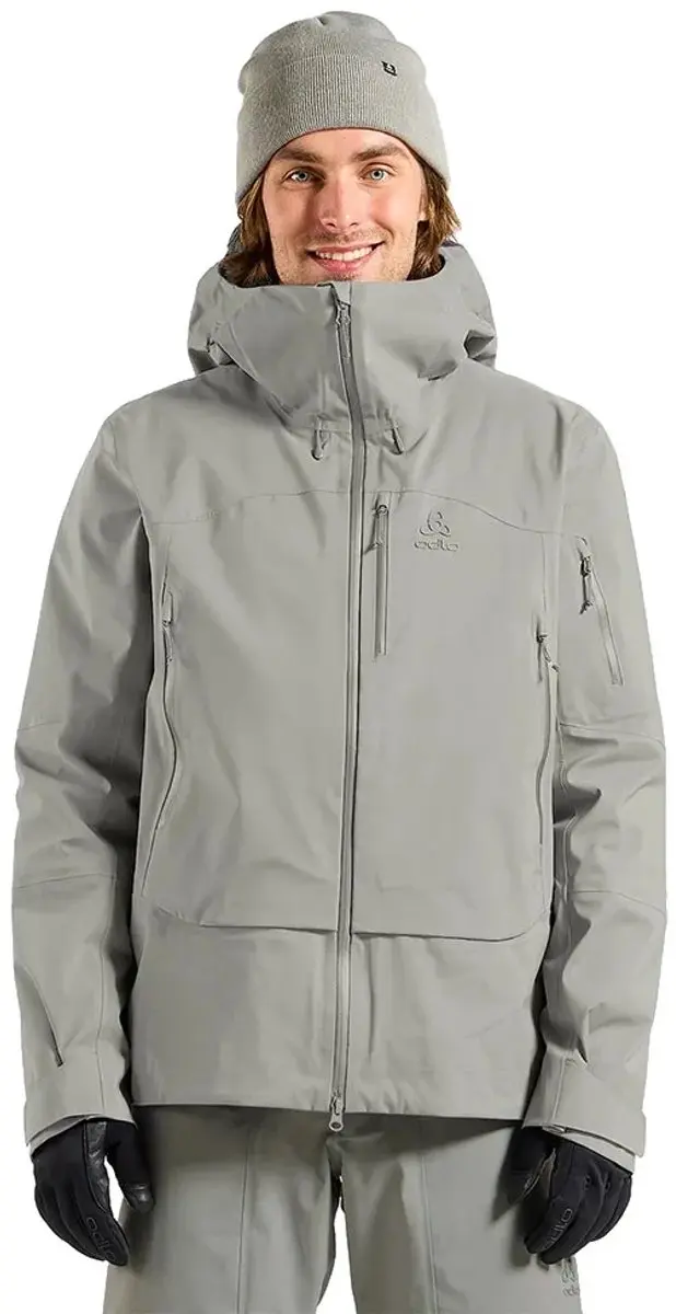 Odlo X-alp 3l Jas Grijs S Man