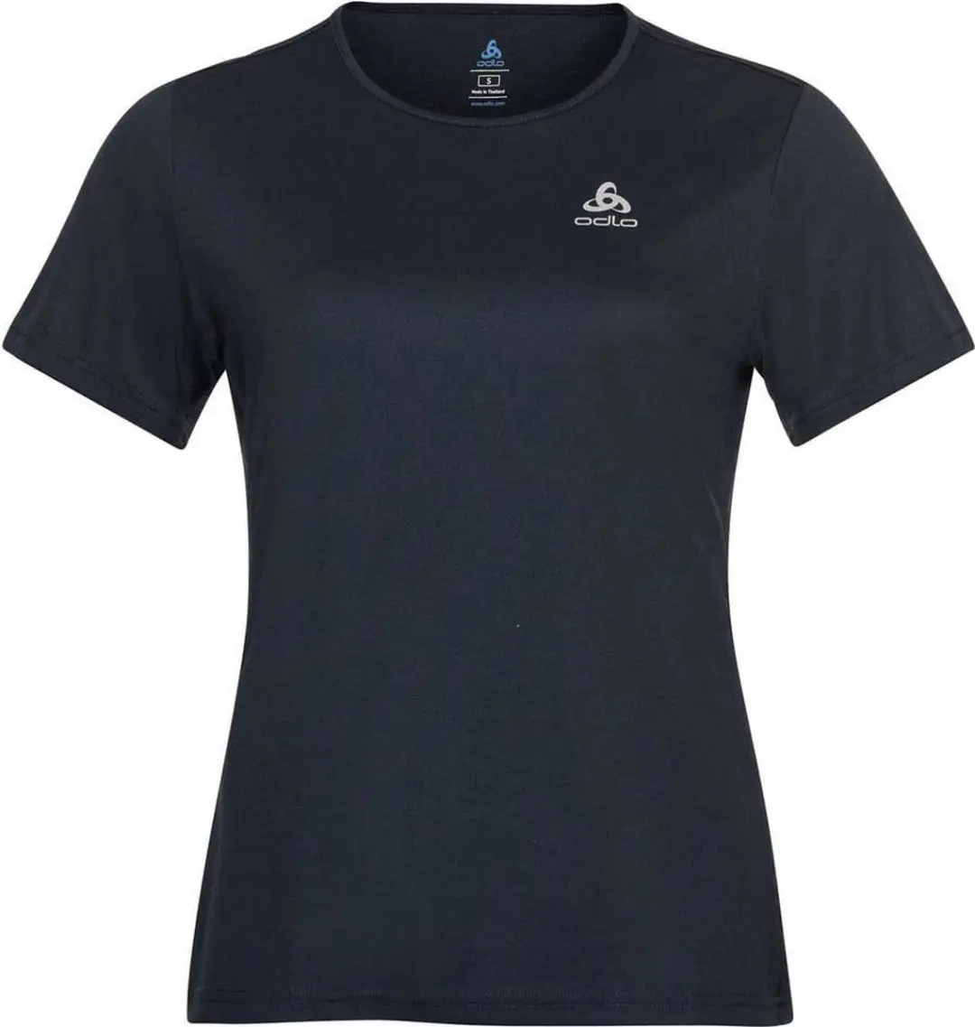 Odlo Cardada T-shirt Met Korte Mouwen Zwart XL Vrouw