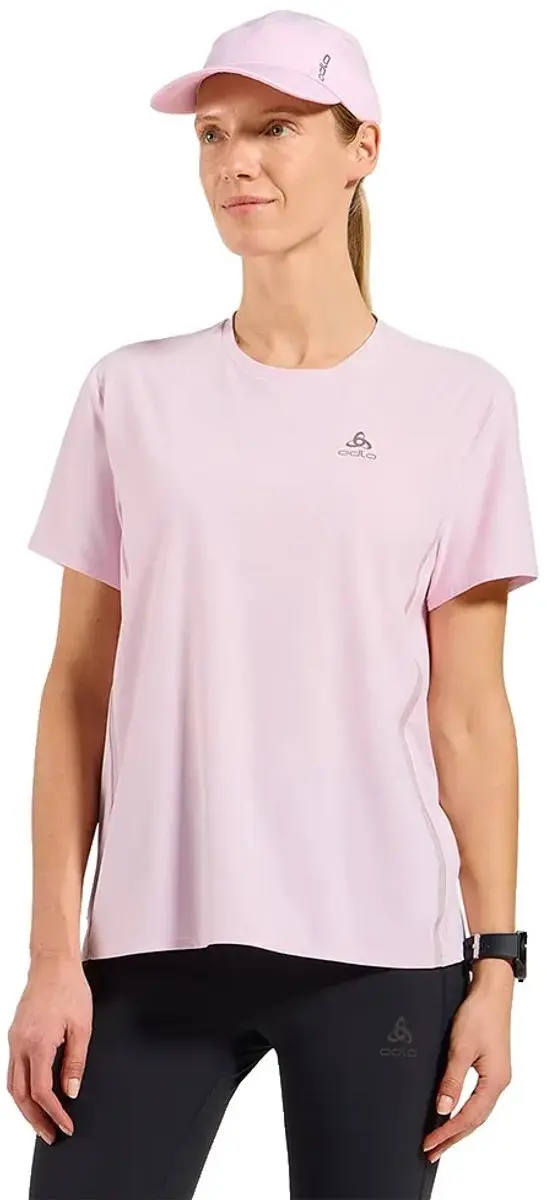 Odlo Zeroweight Chill-tec T-shirt Met Korte Mouwen Roze L Vrouw