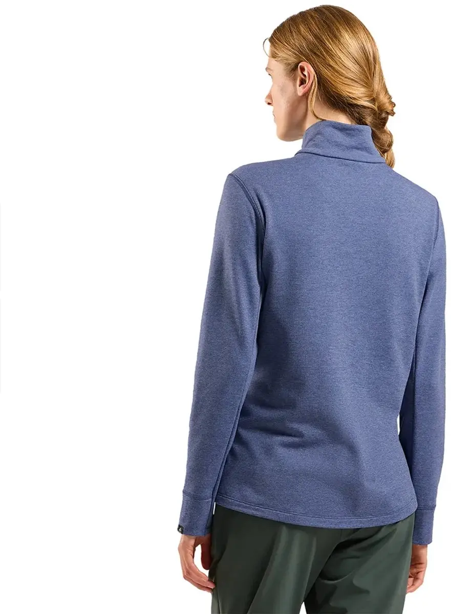 Odlo Grid Fleece Met Volledige Rits Dames - XS - afbeelding 2 van 3