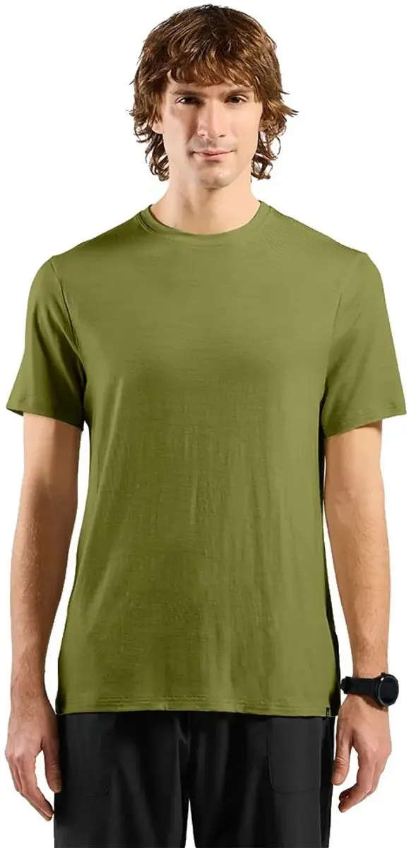 Odlo Merino 160 T-shirt Met Korte Mouwen Groen XL Man