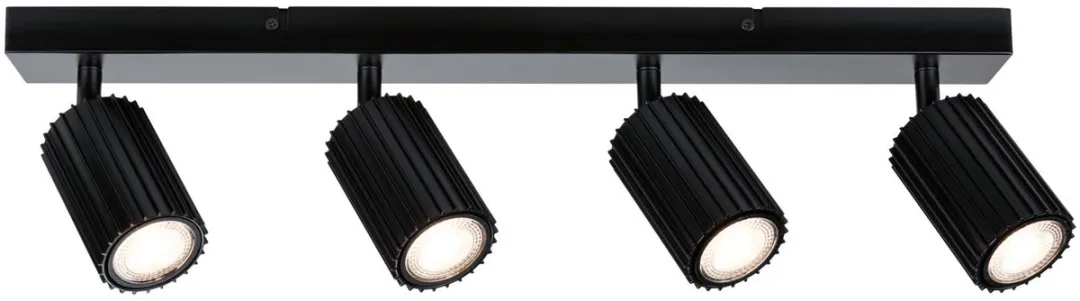 Paulmann Lirena Spotlight GU10 4x10W - Zwart mat