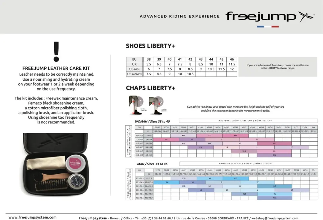 Freejump Liberty Plus Chaps - S - Zwart - afbeelding 2 van 5