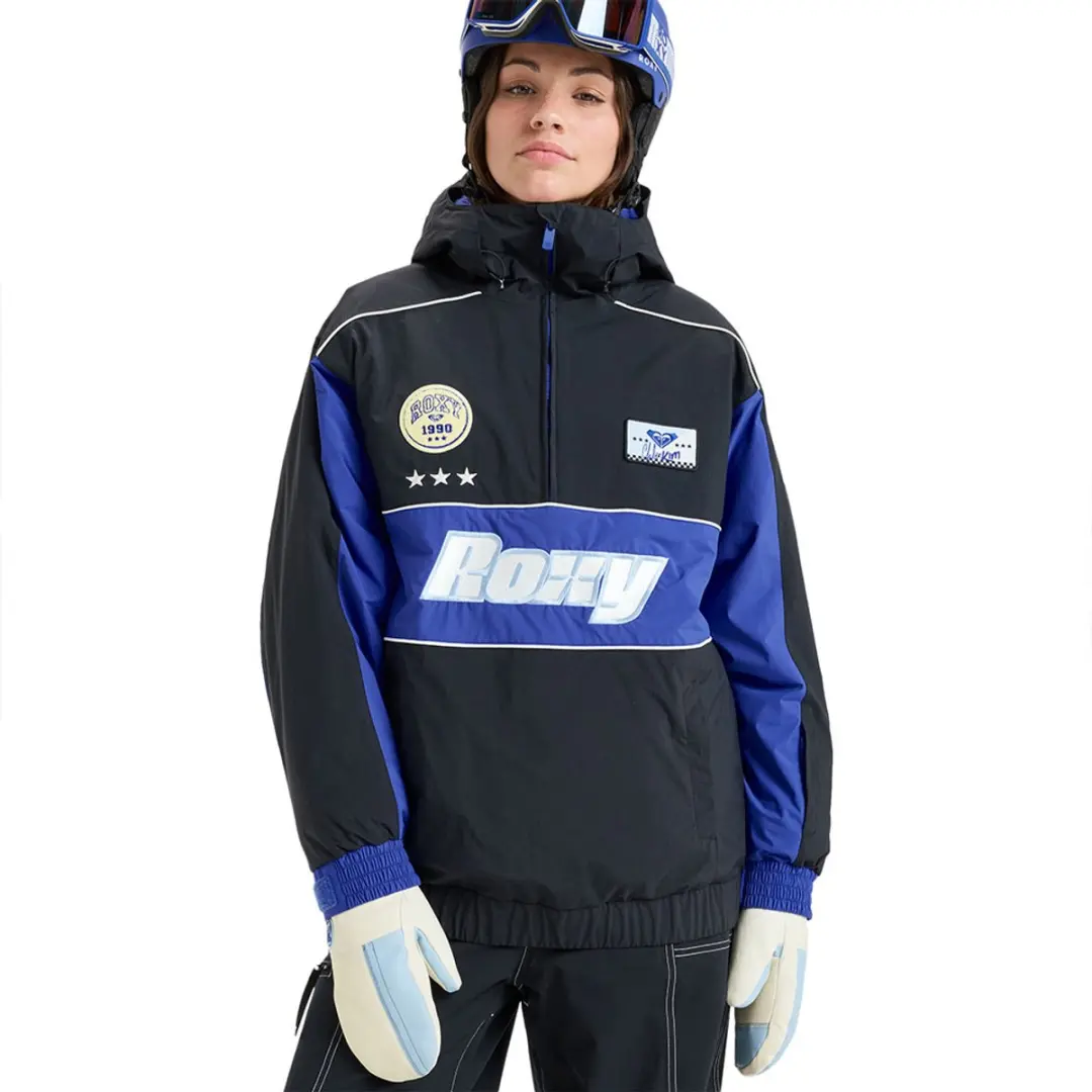 Roxy Chloe Kim Jas Zwart L Vrouw