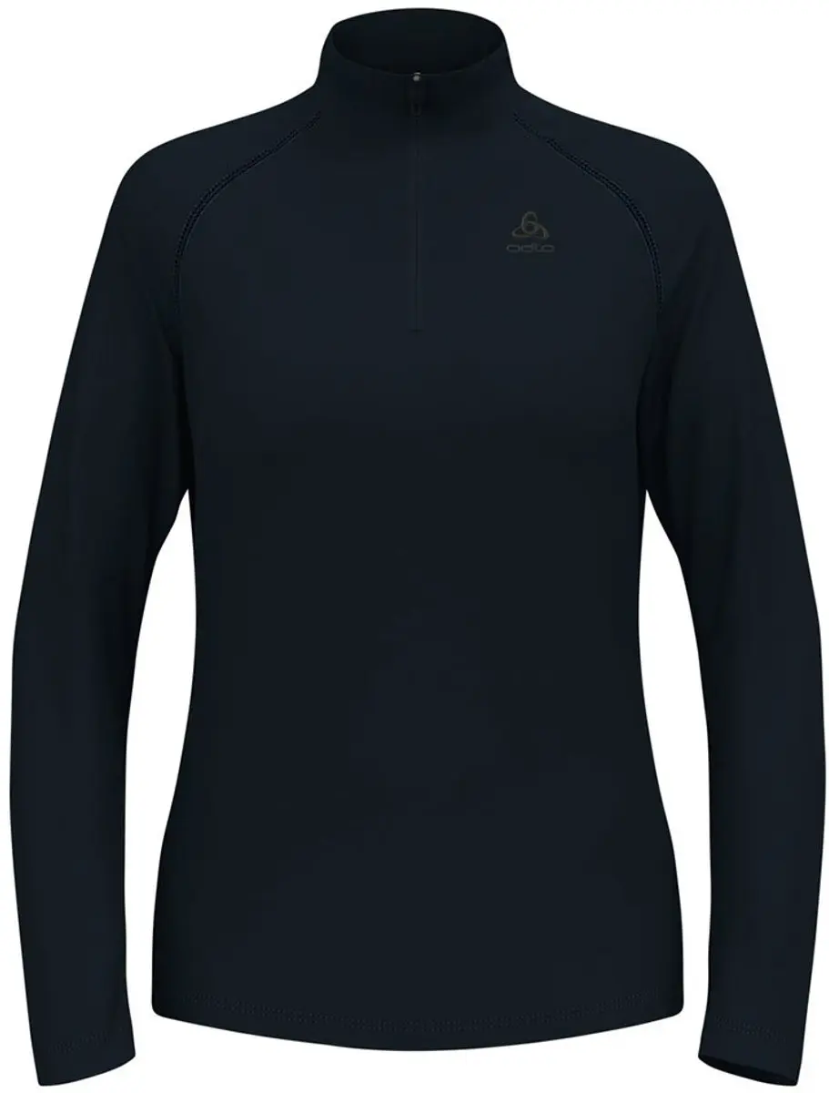 Odlo Rigi Fleece Met Halve Rits Blauw L Vrouw