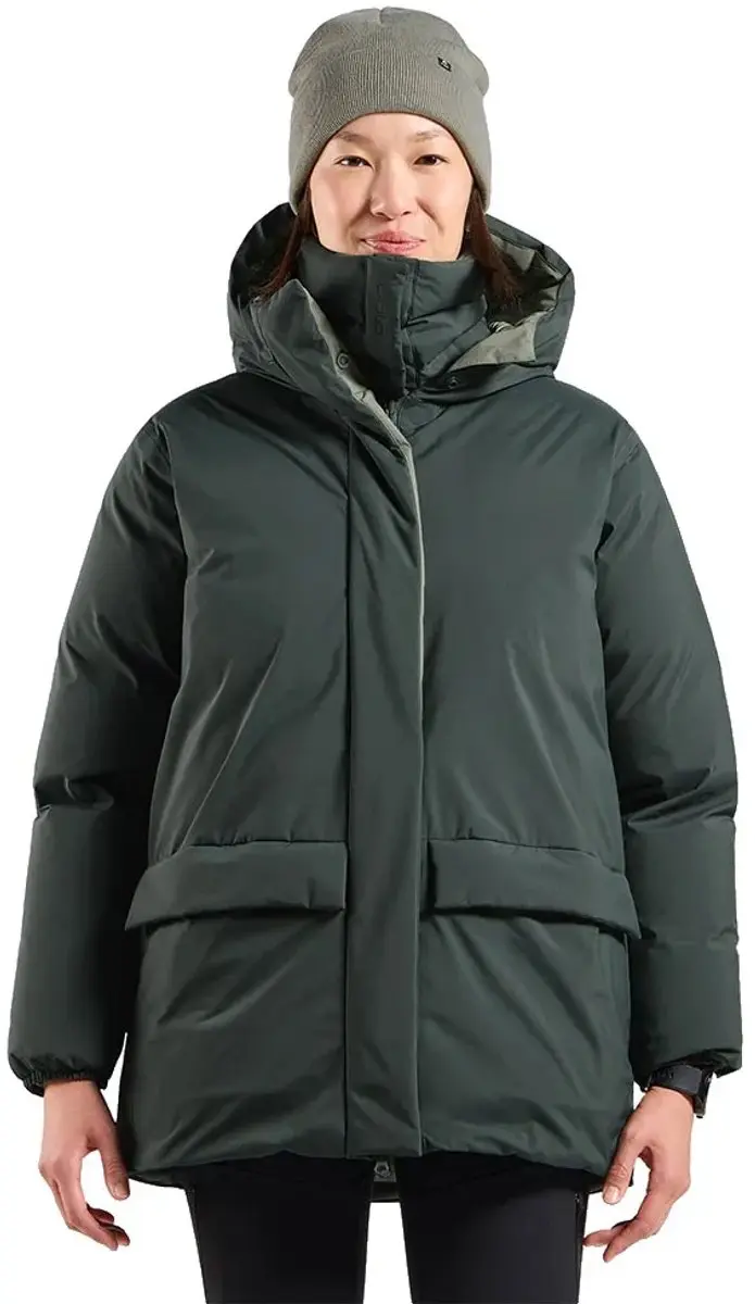 Odlo Down Oversized Jas Groen L Vrouw