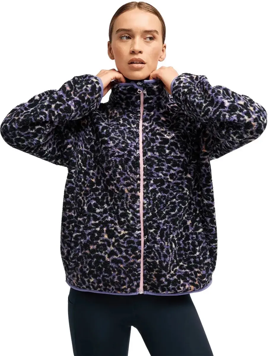 Roxy Wow Fleece Paars XS Vrouw