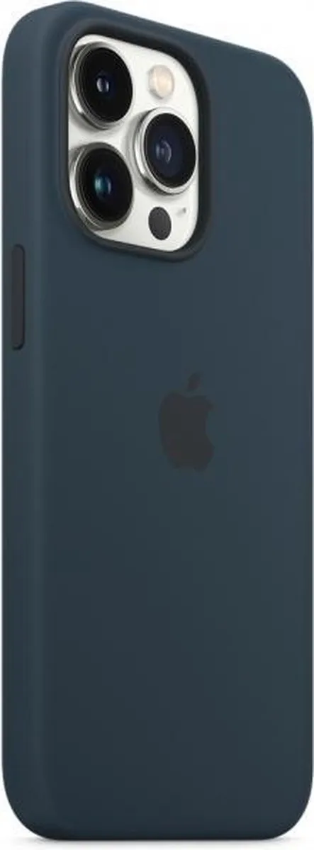 Apple Siliconen Hoesje MM2J3ZM/A MagSafe iPhone 13 Pro - Abyss Blauw - afbeelding 6 van 6