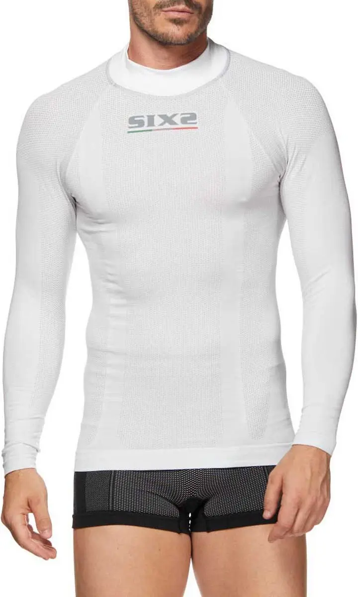 Sixs TS3 Lange Mouwen T-shirt - Wit - afbeelding 4 van 4