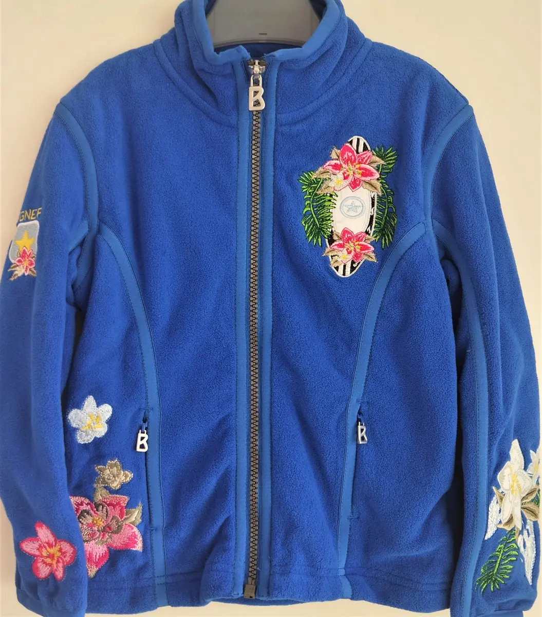 Bogner NEHLE fleece Jack / Vest met borduursels