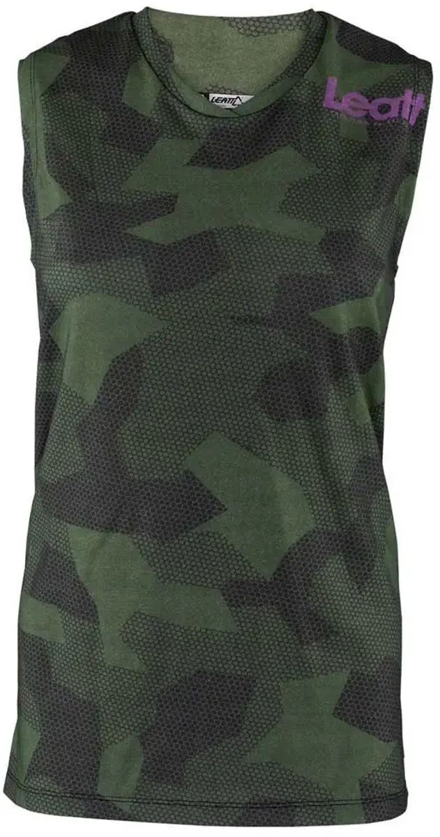 Leatt Mtb Allmtn 2.0 Mouwloos T-shirt Groen S Man