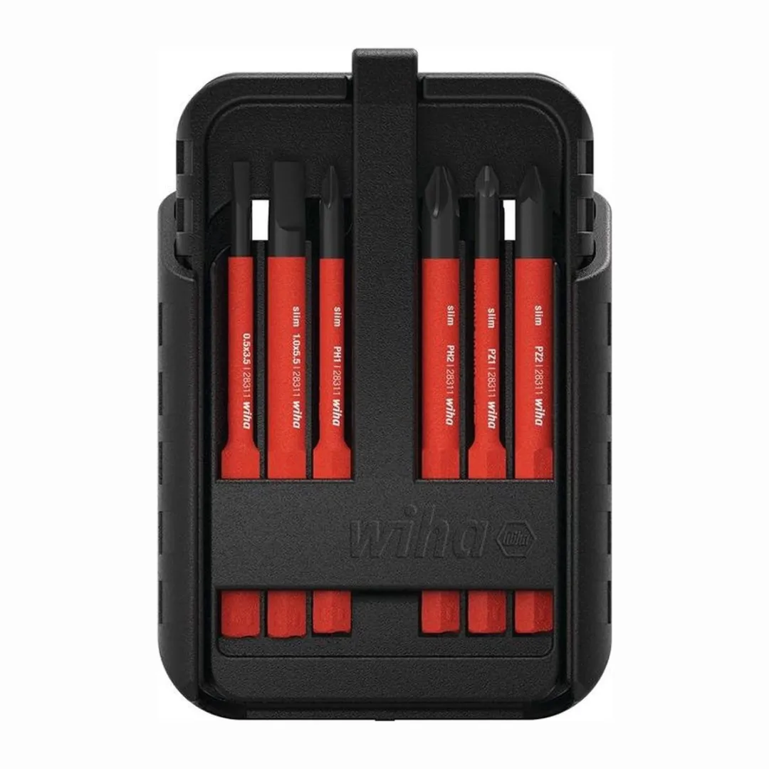 Wiha slimBit Bitset SB2831B951 - 12-delig - T10