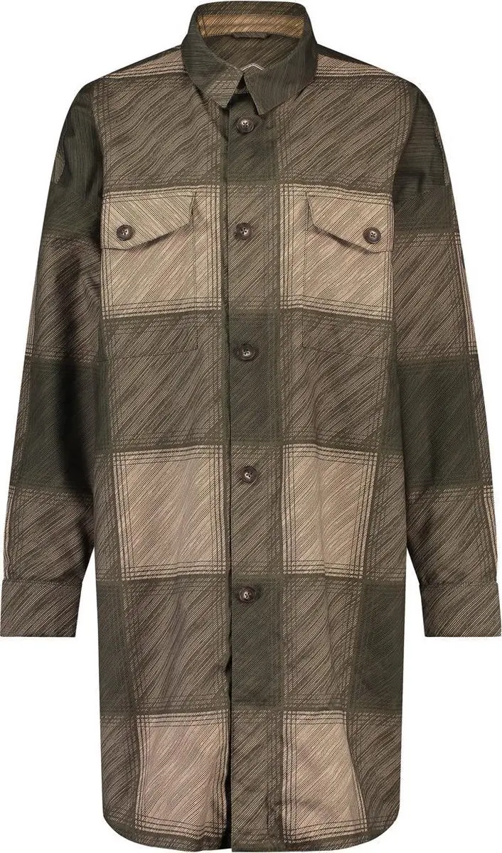 AGU Winter Oversized Rain Shirt Urban Outdoor Dames - Groen - L