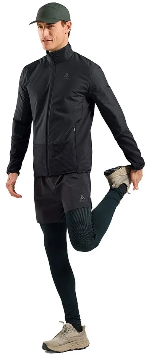 Odlo Essential Insulator Hybrid Jas Zwart 2XL Man