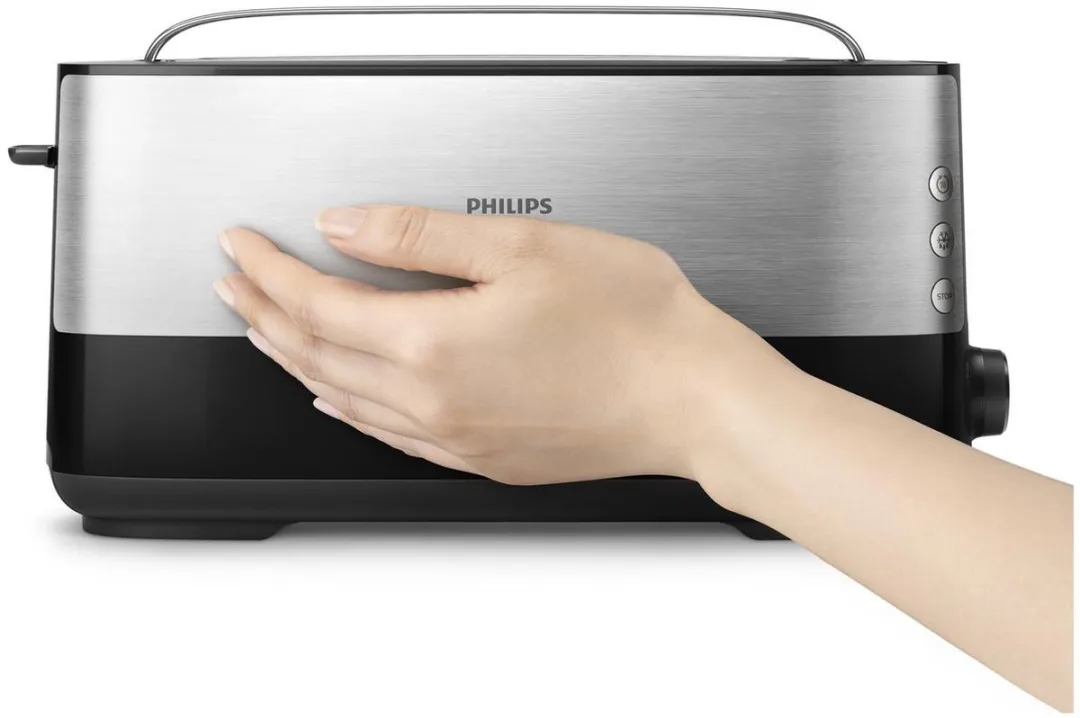 Philips Viva HD2692/90 Broodrooster 2 Snacks - 950W - Zwart