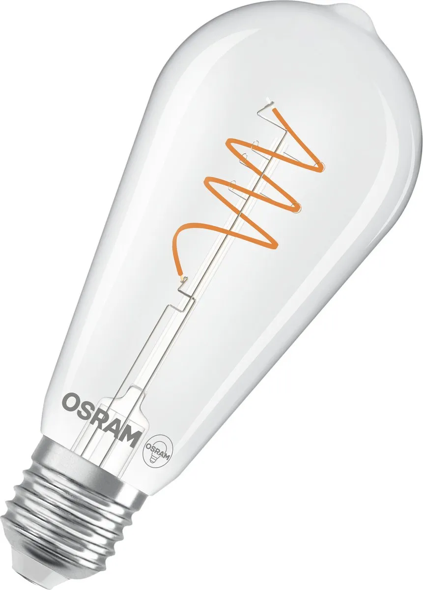 Osram Vintage 1906 LED E27 3.4W 470lm - Zeer Warm Wit