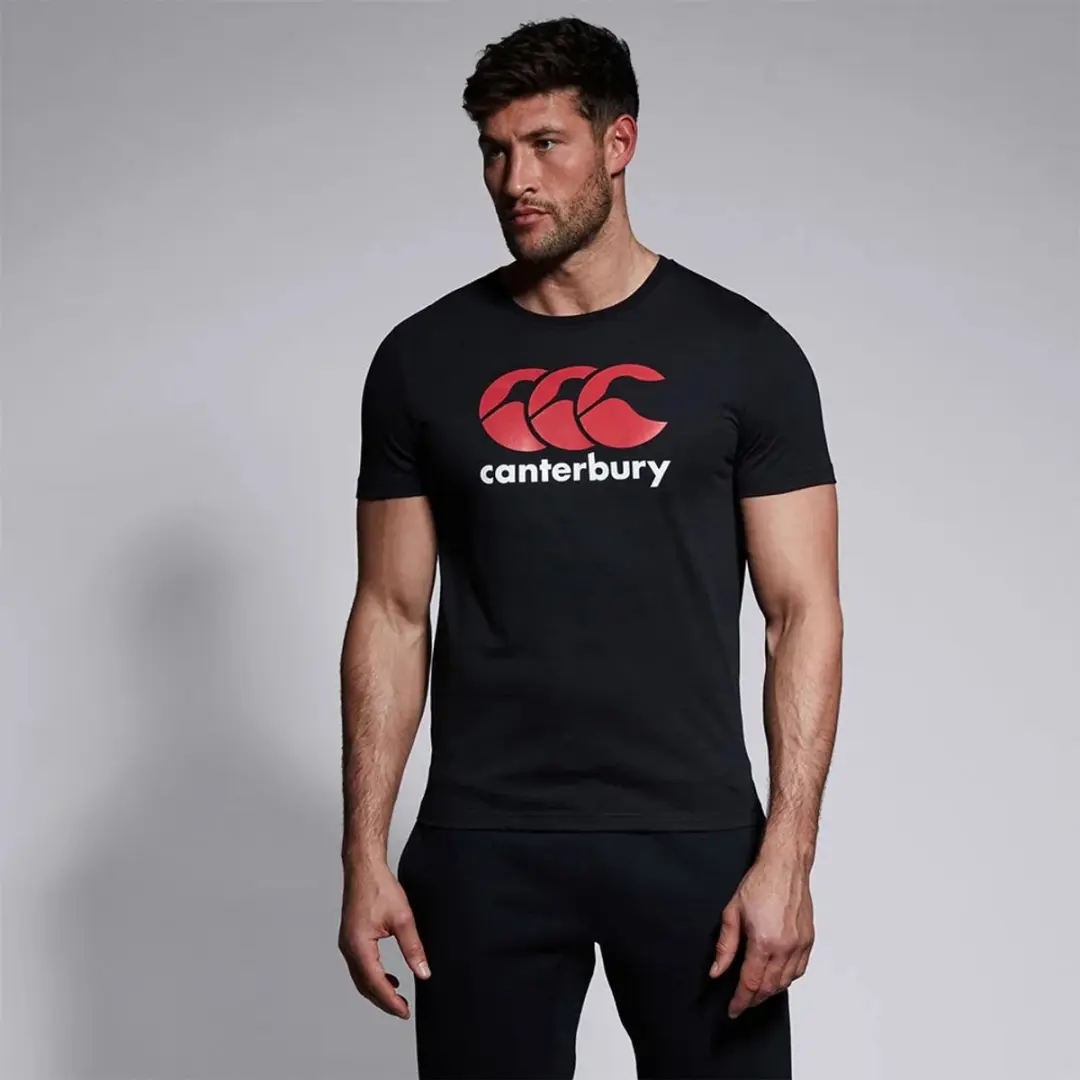 Canterbury CCC Logo T-Shirt Heren - XXL - Rood - afbeelding 3 van 6