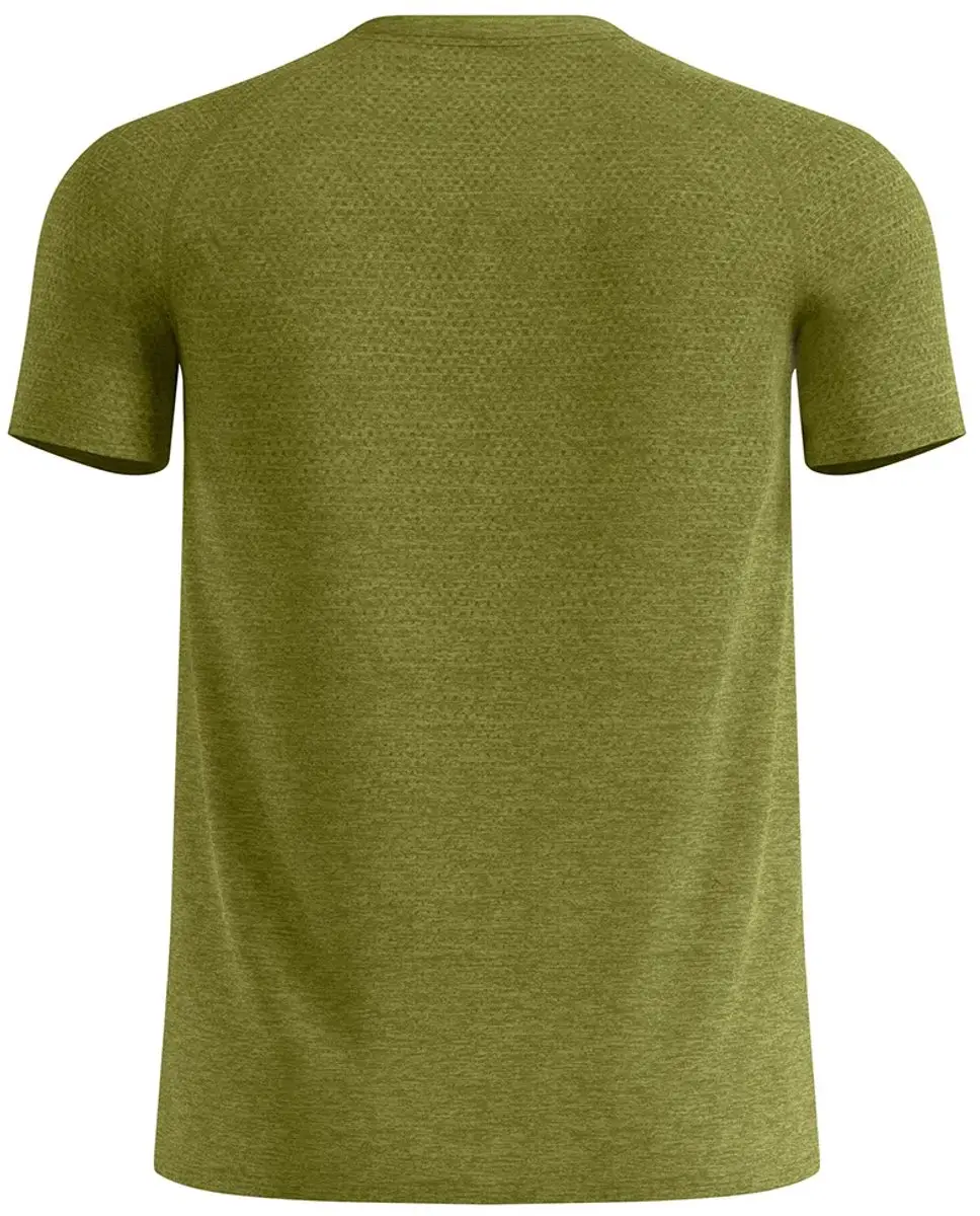 Odlo Essential Seamless T-shirt Met Korte Mouwen Groen M Man