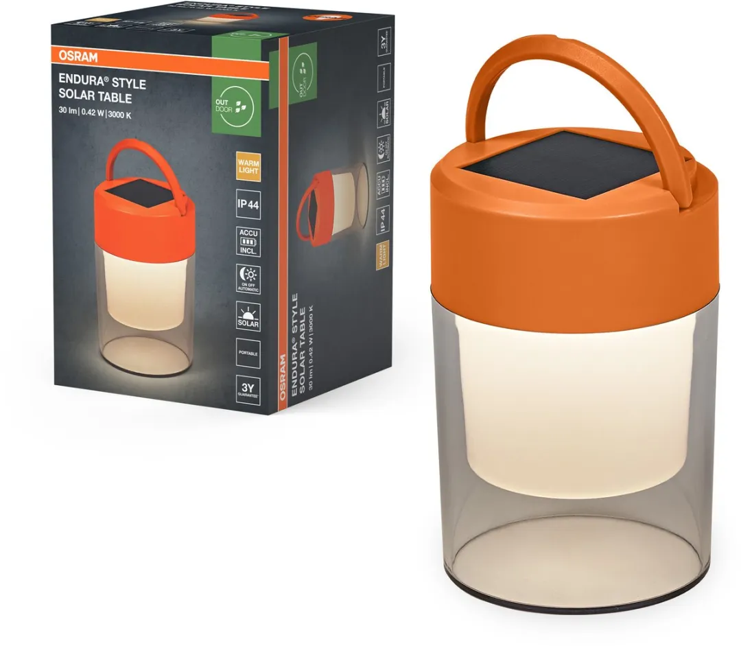 Osram Endura Style Solar Table IP44 - 100cm - Oranje