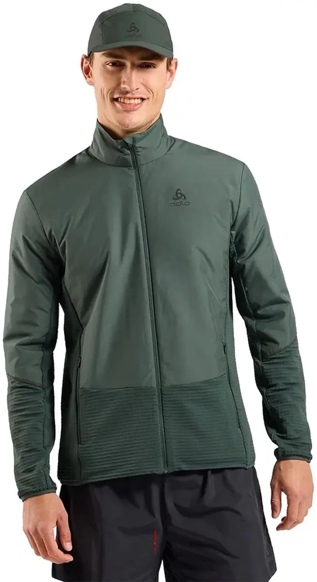 Odlo Essential Insulator Hybrid Jas Groen 2XL Man